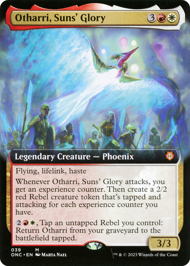 Otharri, Suns' Glory (Extended Art) [Phyrexia: All Will Be One Commander] | Enigma On Main