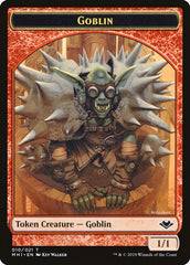 Goblin (010) // Golem (018) Double-Sided Token [Modern Horizons Tokens] | Enigma On Main