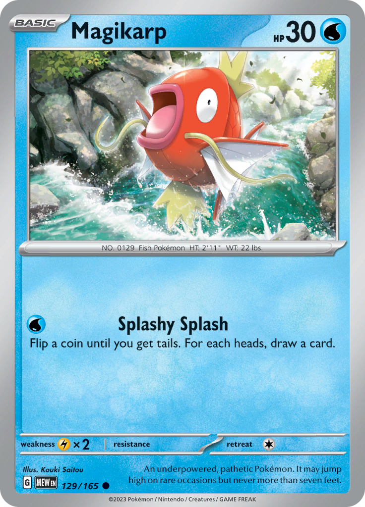 Magikarp (129/165) [Scarlet & Violet: 151] | Enigma On Main