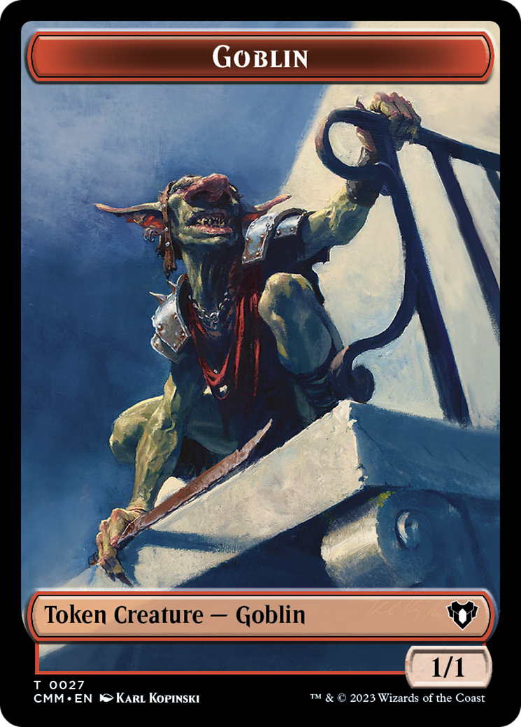 Goblin Token [Commander Masters Tokens] | Enigma On Main