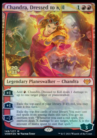 Chandra, Dressed to Kill [Innistrad: Crimson Vow Prerelease Promos] | Enigma On Main