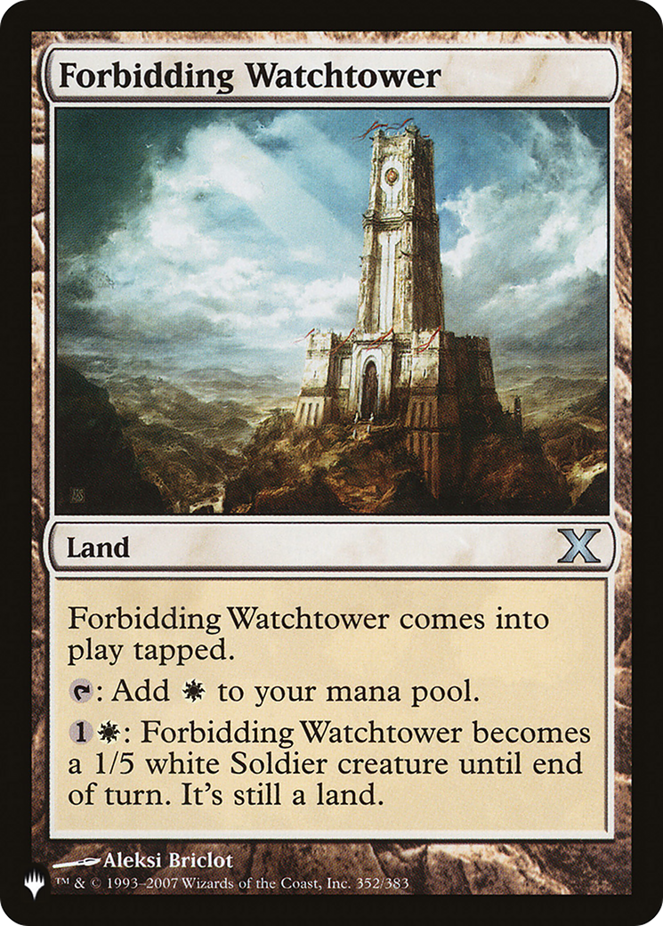 Forbidding Watchtower [The List] | Enigma On Main