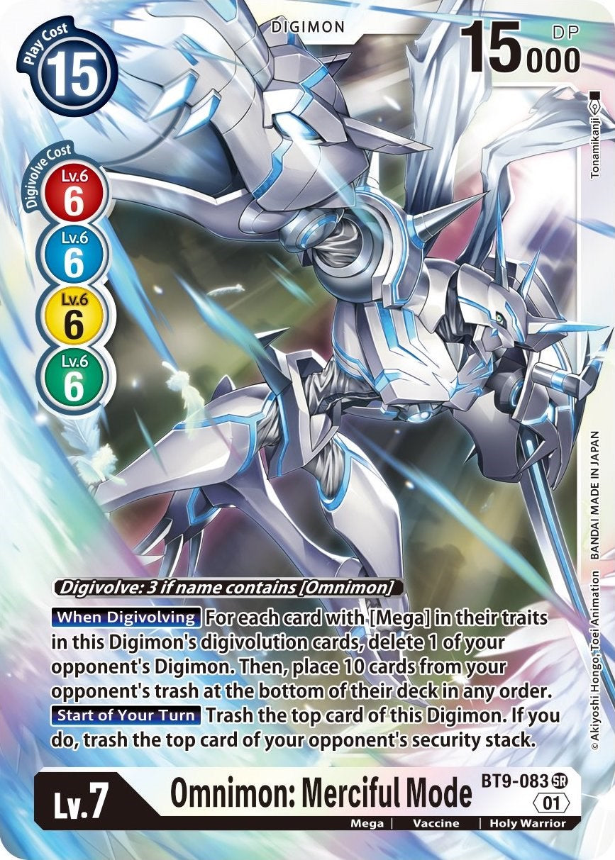 Omnimon: Merciful Mode [BT9-083] [X Record] | Enigma On Main