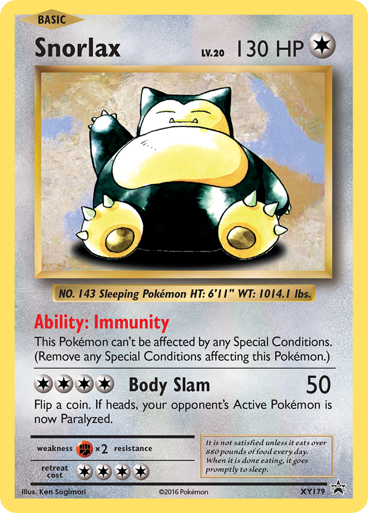 Snorlax (XY179) [XY: Black Star Promos] | Enigma On Main