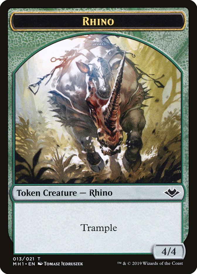 Rhino Token [Modern Horizons Tokens] | Enigma On Main