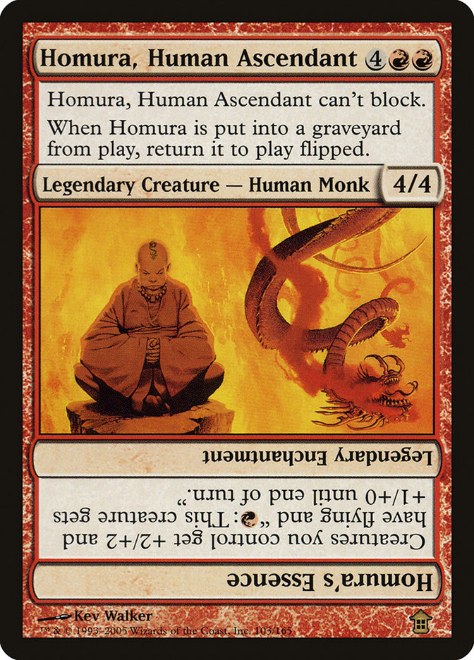 Homura, Human Ascendant // Homura's Essence [Saviors of Kamigawa] | Enigma On Main