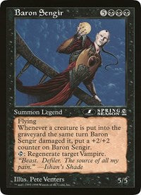 Baron Sengir (Oversized) [Oversize Cards] | Enigma On Main