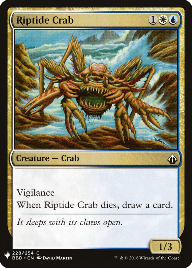 Riptide Crab [Mystery Booster] | Enigma On Main