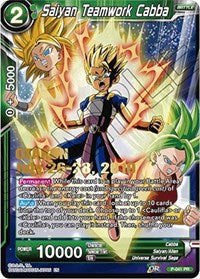 Saiyan Teamwork Cabba (OTAKON 2019) (P-041) [Promotion Cards] | Enigma On Main