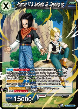 Android 17 & Android 18, Teaming Up (BT17-033) [Ultimate Squad] | Enigma On Main