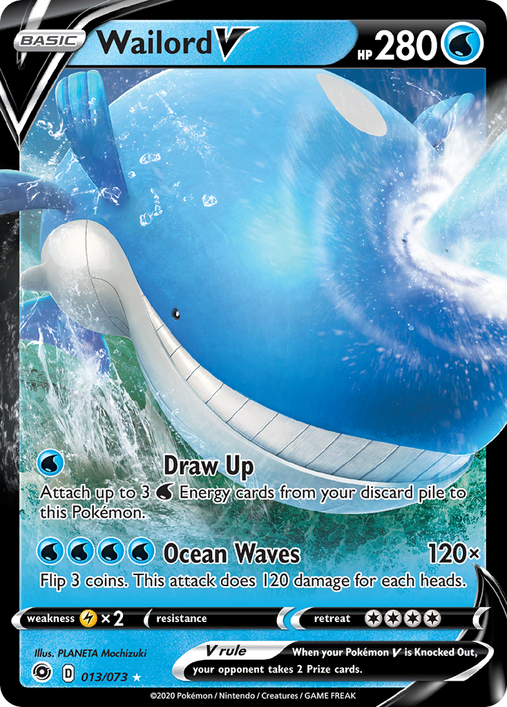 Wailord V (013/073) [Sword & Shield: Champion's Path] | Enigma On Main