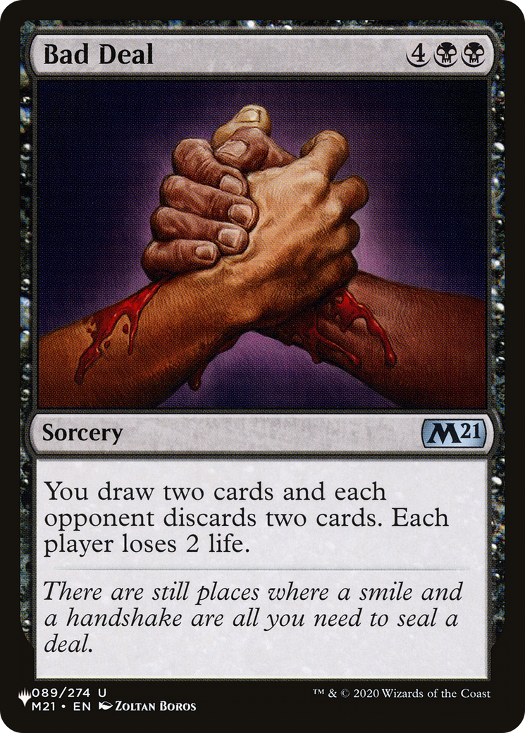 Bad Deal [The List Reprints] | Enigma On Main