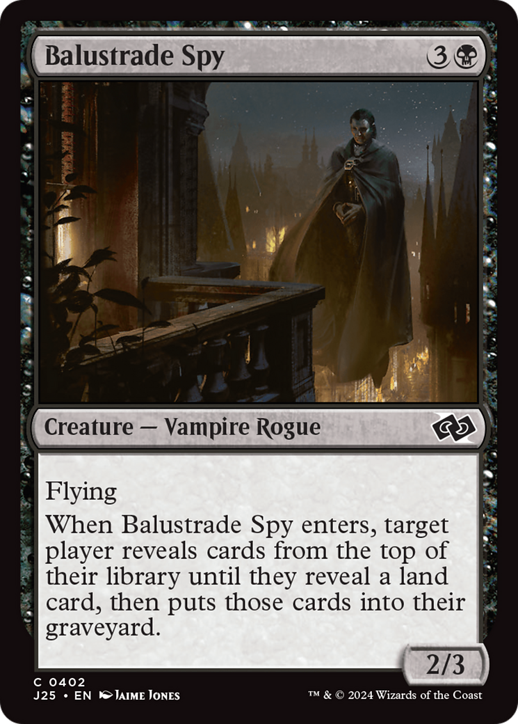 Balustrade Spy [Foundations Jumpstart] | Enigma On Main