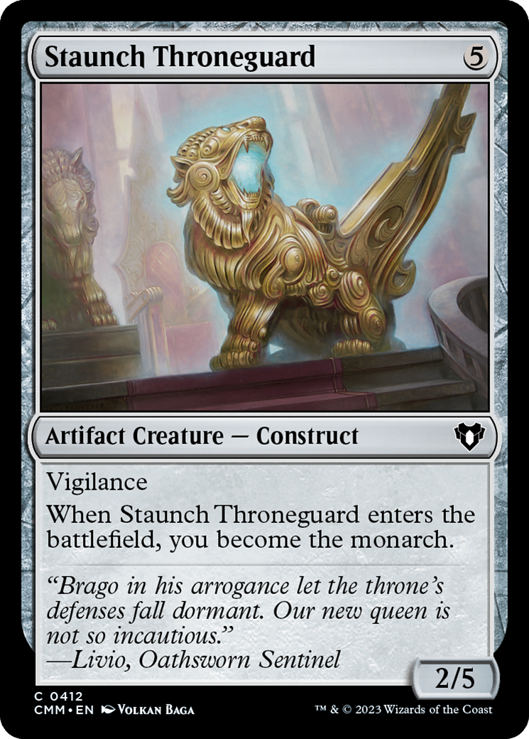 Staunch Throneguard [Commander Masters] | Enigma On Main