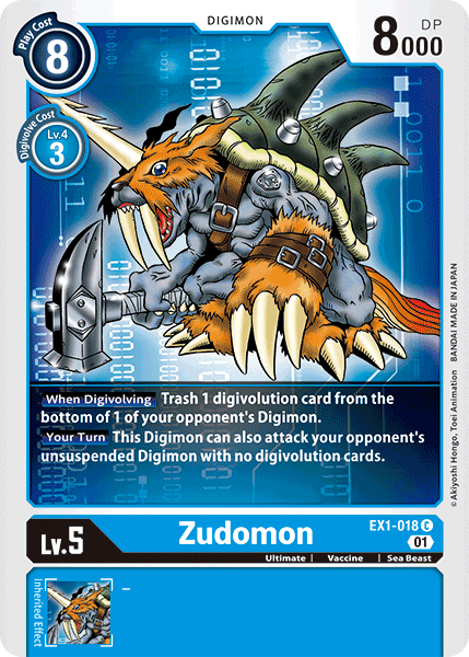 Zudomon [EX1-018] [Classic Collection] | Enigma On Main