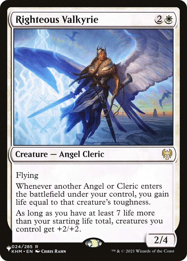 Righteous Valkyrie [Secret Lair: Angels] | Enigma On Main