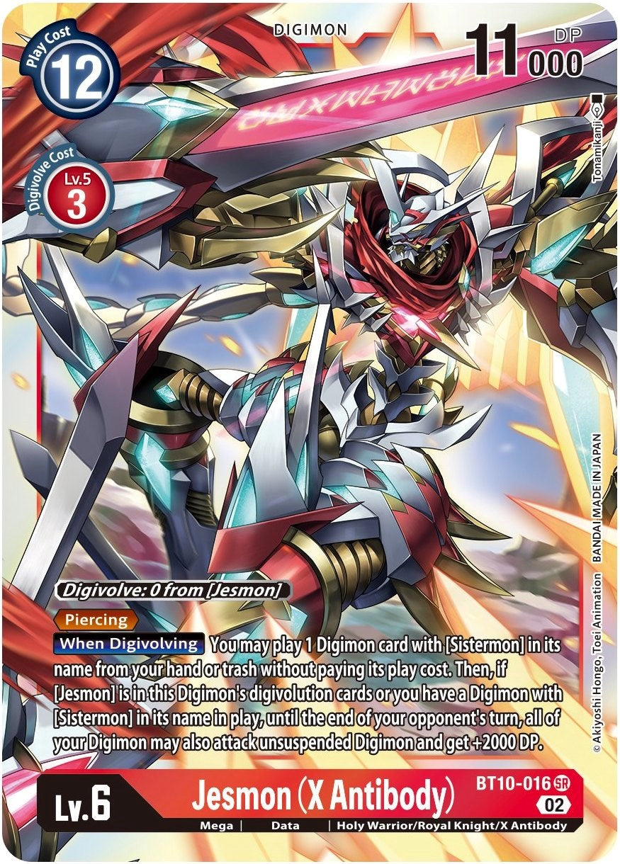 Jesmon (X Antibody) [BT10-016] [Xros Encounter] | Enigma On Main