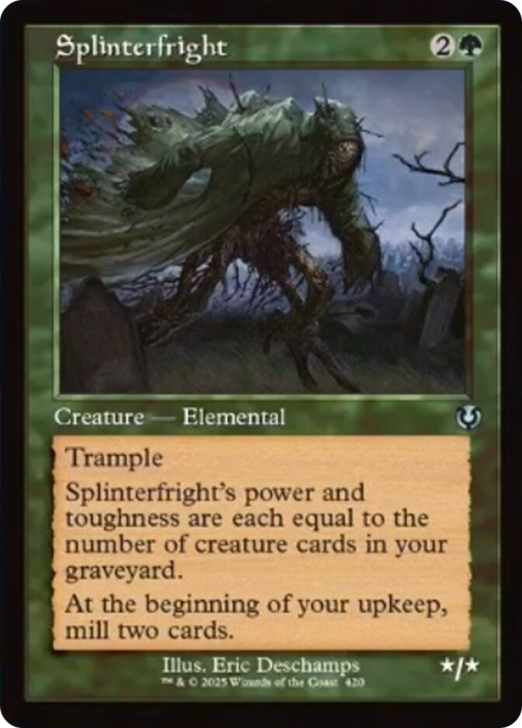 Splinterfright (Retro Frame) [Innistrad Remastered] | Enigma On Main