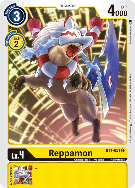 Reppamon [BT1-051] [Release Special Booster Ver.1.0] | Enigma On Main