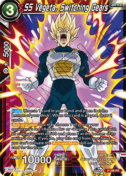 SS Vegeta, Switching Gears (P-296) [Tournament Promotion Cards] | Enigma On Main