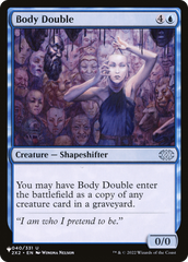 Body Double [The List Reprints] | Enigma On Main