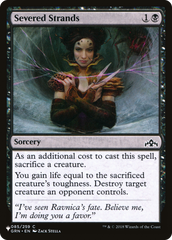 Severed Strands [The List Reprints] | Enigma On Main