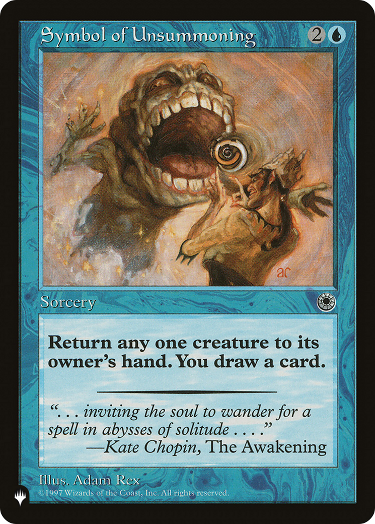 Symbol of Unsummoning [The List] | Enigma On Main