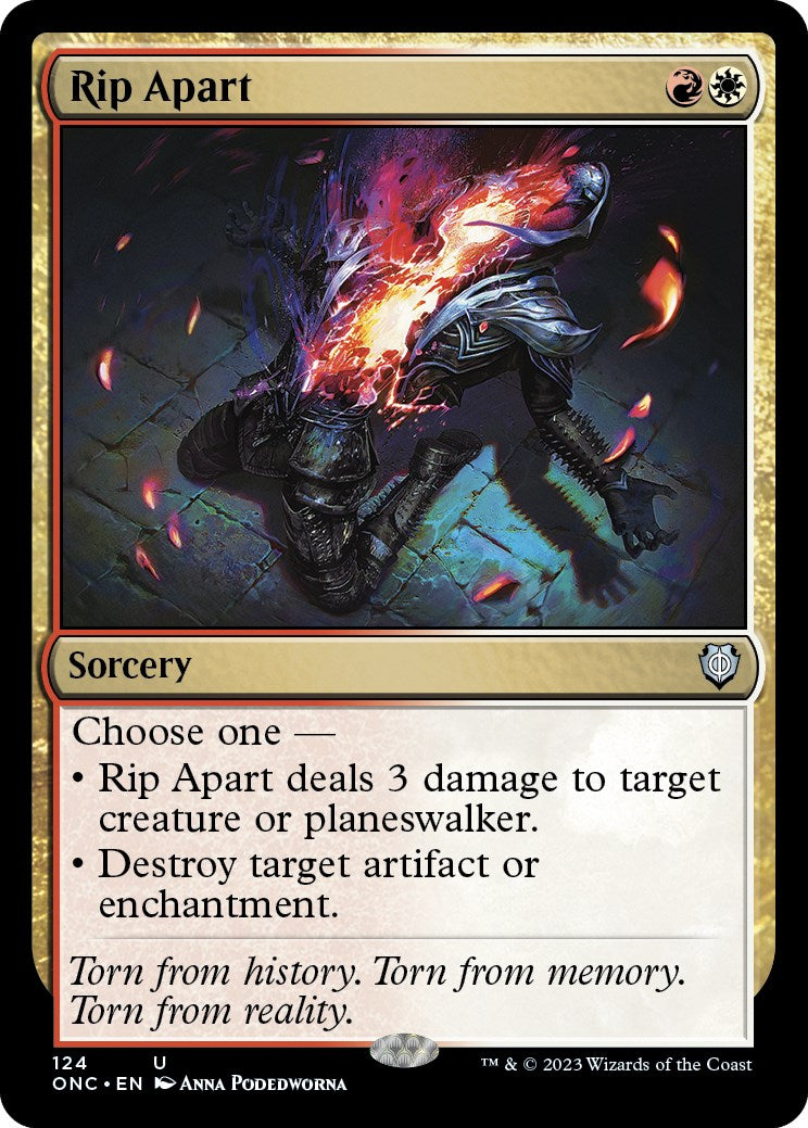 Rip Apart [Phyrexia: All Will Be One Commander] | Enigma On Main