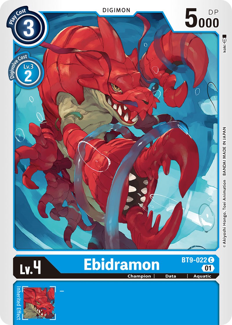 Ebidramon [BT9-022] [X Record] | Enigma On Main