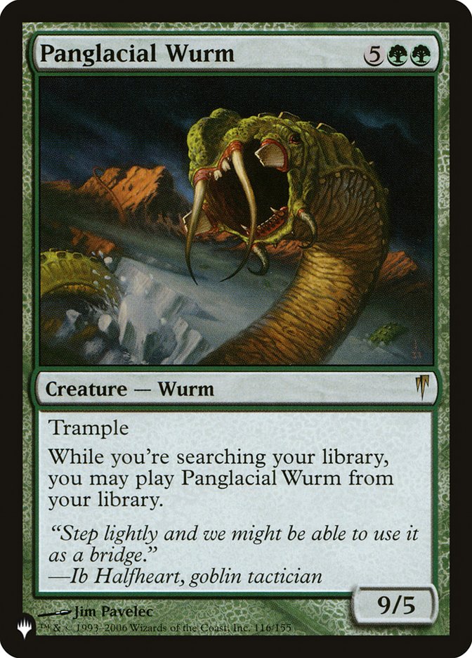 Panglacial Wurm [The List] | Enigma On Main