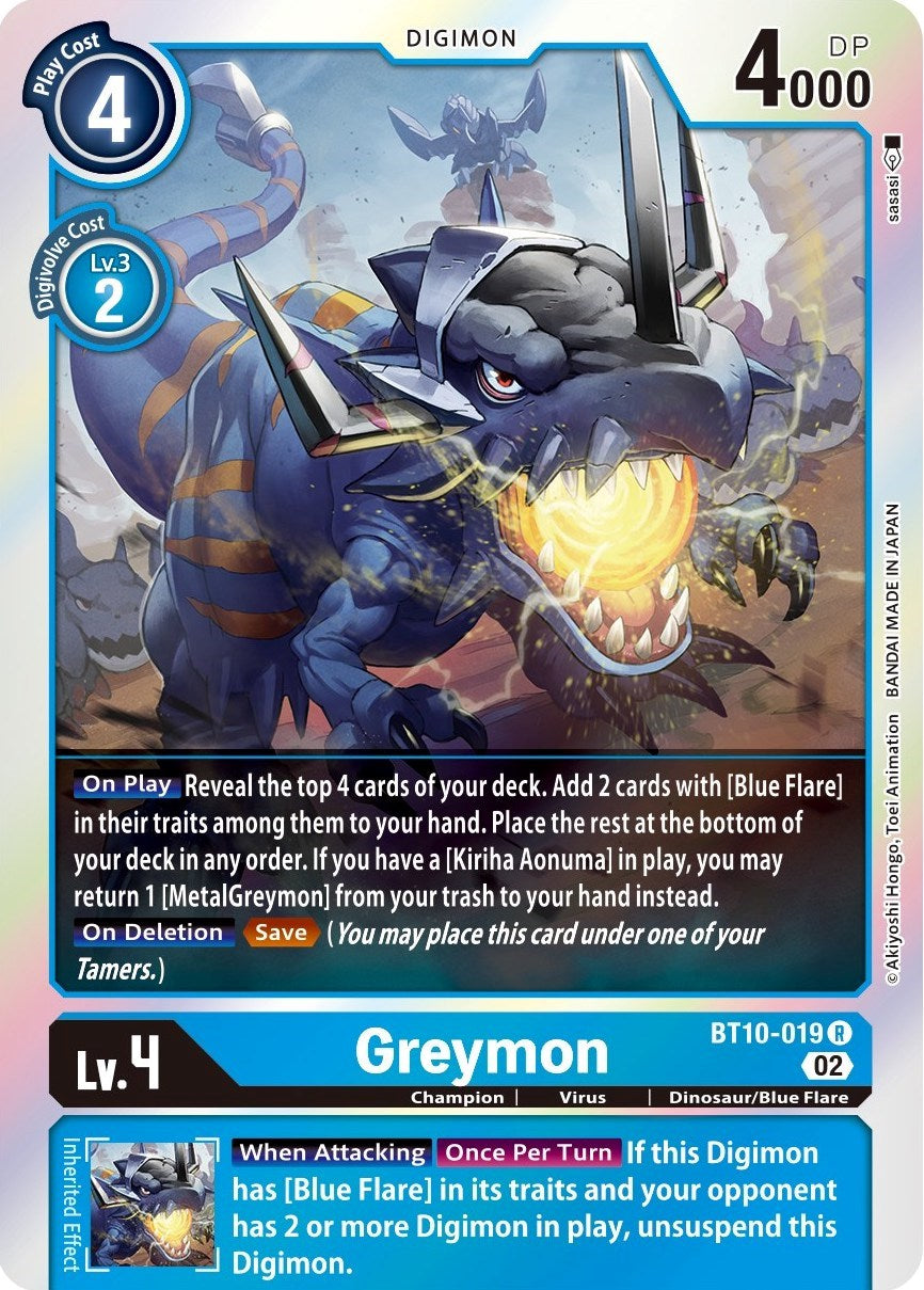 Greymon [BT10-019] [Xros Encounter] | Enigma On Main