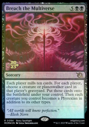 Breach the Multiverse [March of the Machine Prerelease Promos] | Enigma On Main