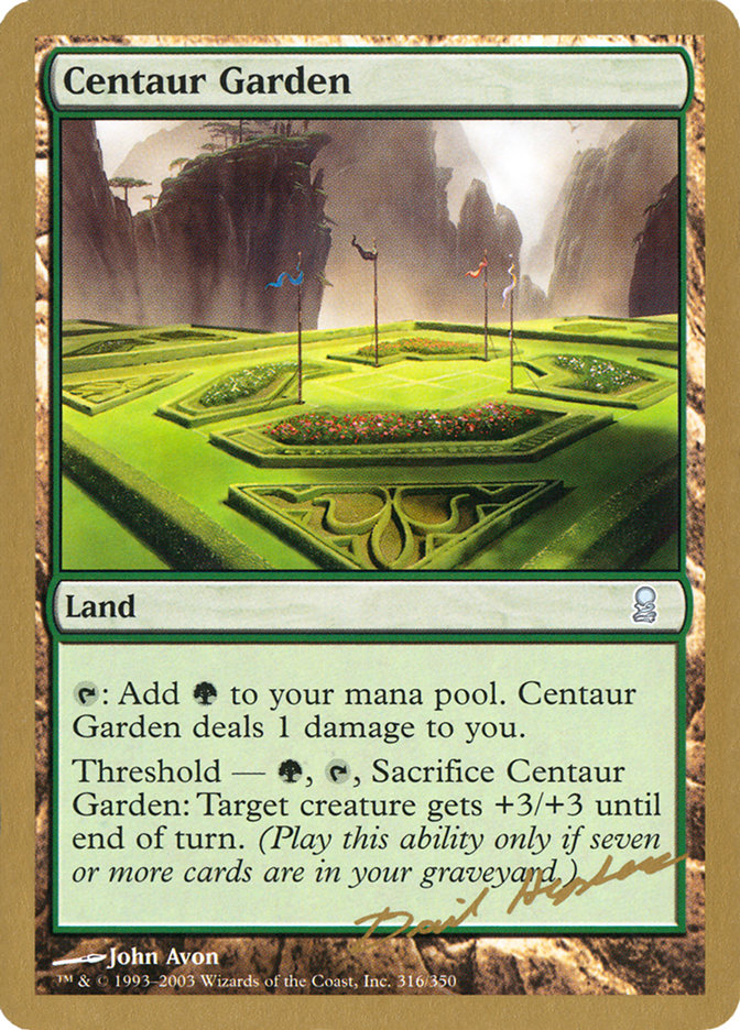 Centaur Garden (Dave Humpherys) [World Championship Decks 2003] | Enigma On Main