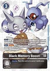 Black Memory Boost! [P-039] (Box Promotion Pack - Next Adventure) [Promotional Cards] | Enigma On Main