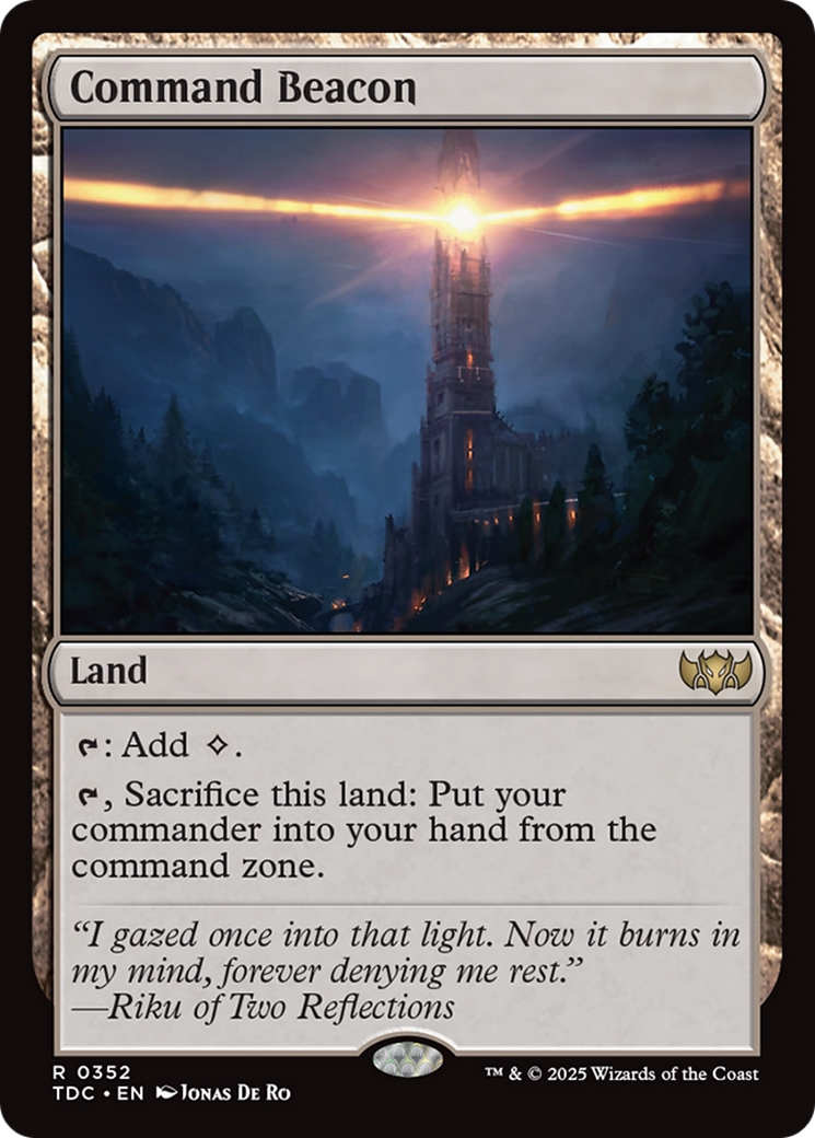 Command Beacon [Tarkir: Dragonstorm Commander] | Enigma On Main