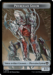 Phyrexian Golem // Ox Double-Sided Token [Commander Masters Tokens] | Enigma On Main