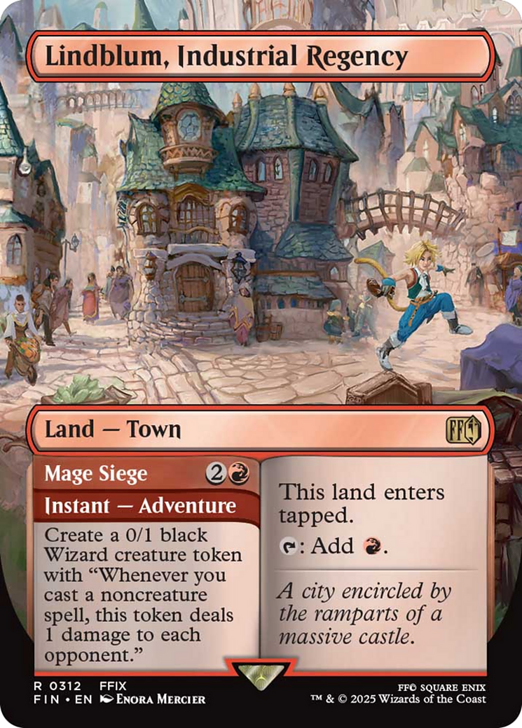 Lindblum, Industrial Regency (Borderless) [FINAL FANTASY] | Enigma On Main