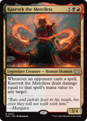 Kaervek the Merciless [Duskmourn: House of Horror Commander] | Enigma On Main