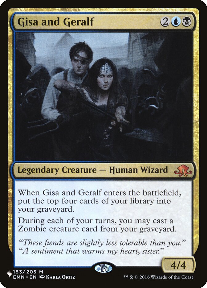 Gisa and Geralf [The List] | Enigma On Main