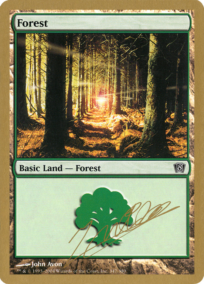 Forest (jn347) (Julien Nuijten) [World Championship Decks 2004] | Enigma On Main