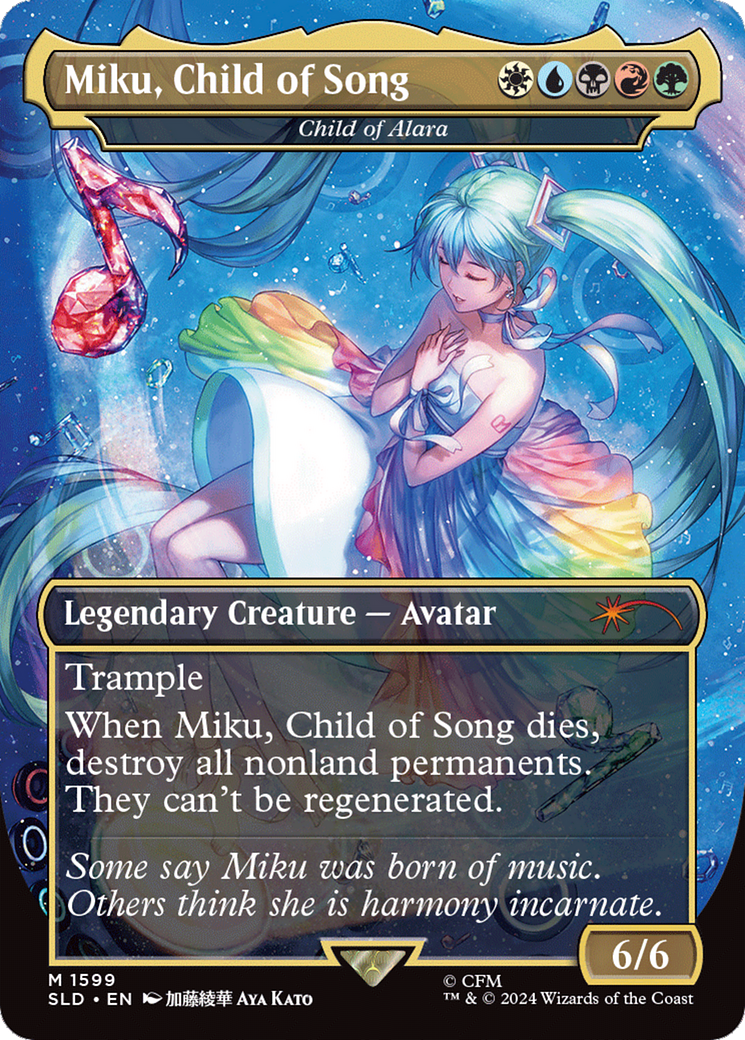 Miku, Child of Song - Child of Alara [Secret Lair Drop Series] | Enigma On Main