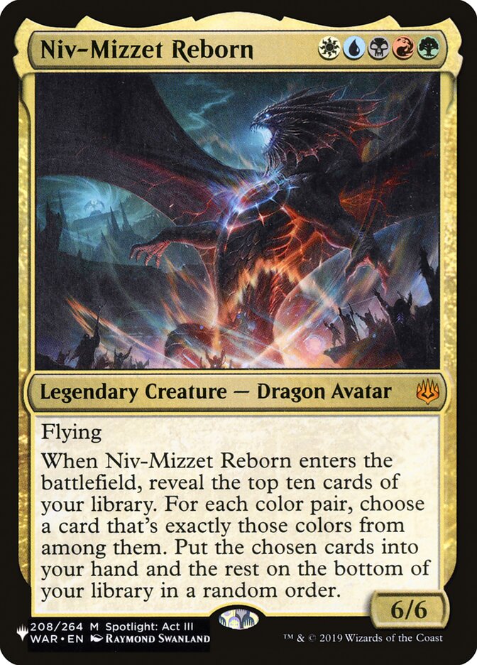 Niv-Mizzet Reborn [The List] | Enigma On Main