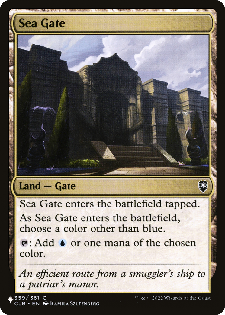 Sea Gate [The List] | Enigma On Main
