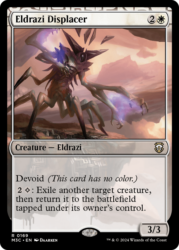 Eldrazi Displacer (Ripple Foil) [Modern Horizons 3 Commander] | Enigma On Main