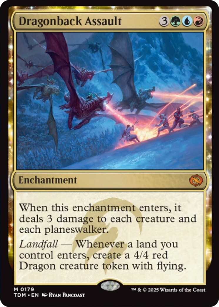 Dragonback Assault [Tarkir: Dragonstorm] | Enigma On Main