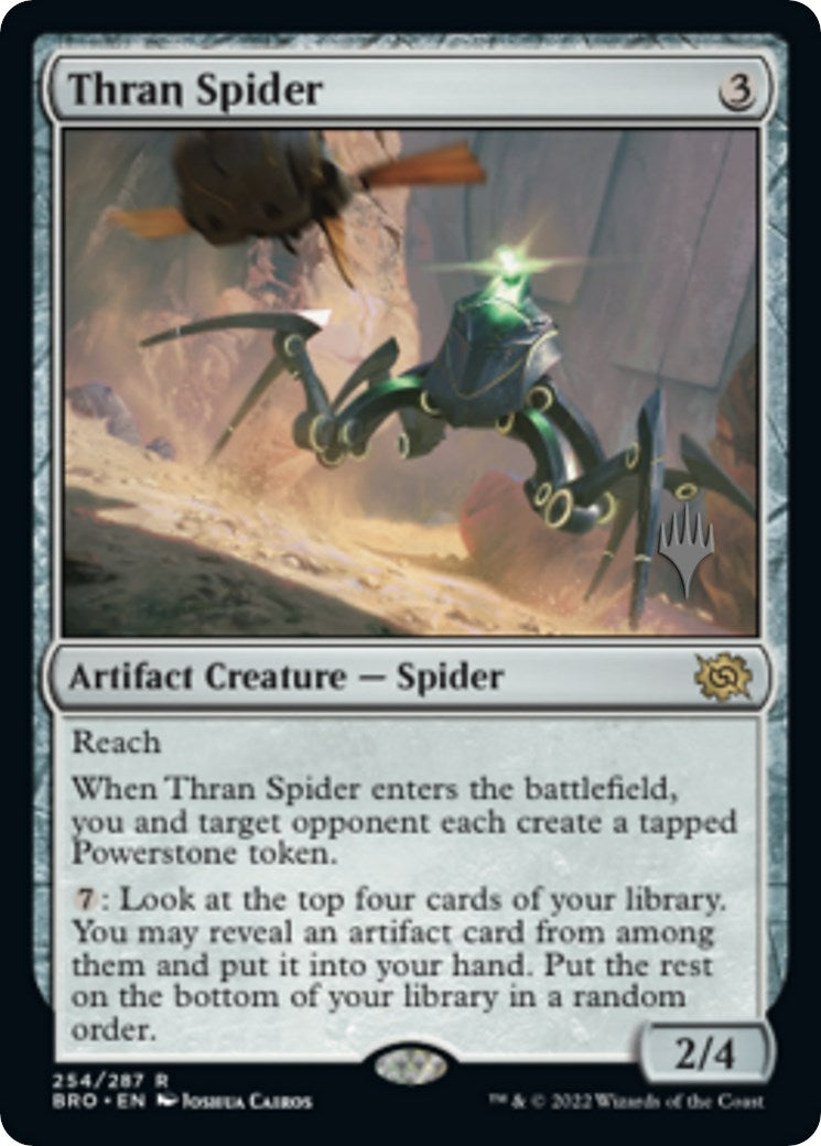 Thran Spider (Promo Pack) [The Brothers' War Promos] | Enigma On Main