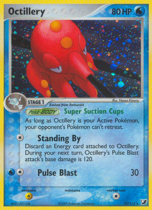 Octillery (10/115) [EX: Unseen Forces] | Enigma On Main