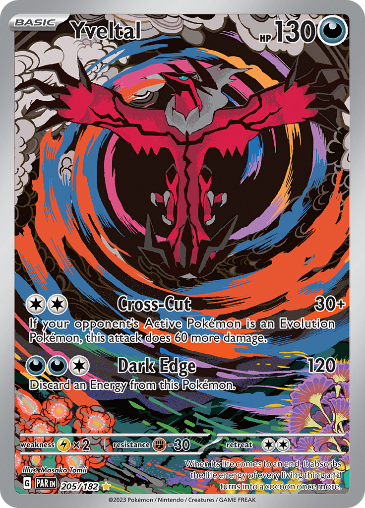 Yveltal (205/182) [Scarlet & Violet: Paradox Rift] | Enigma On Main