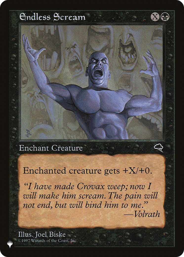 Endless Scream [The List Reprints] | Enigma On Main