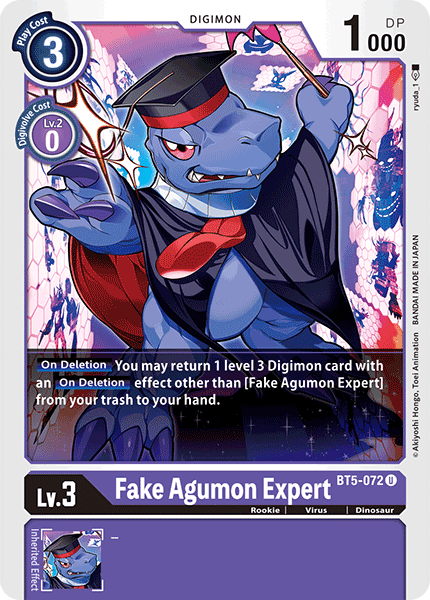 Fake Agumon Expert [BT5-072] [Battle of Omni] | Enigma On Main